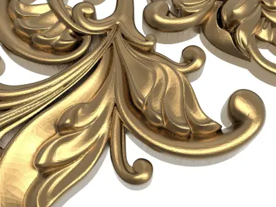  decorative pattern ready for 3D printing 3D model 333