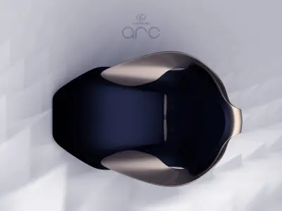 Basic car seat concept 3D model