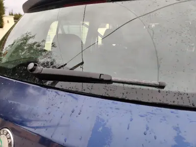 Rear wiper blade retainer clip 3D print model