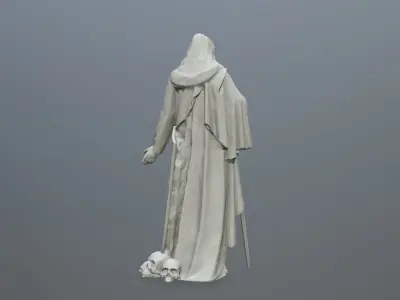 Man Statue 3D print model