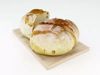 Breads 3D model