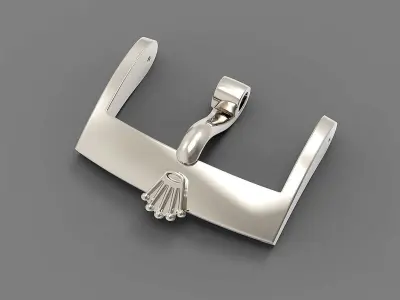 Watch Buckle 16mm 18mm 3D print model