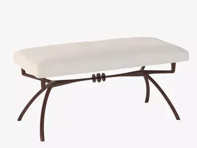 Atlante Bench by Alexandre Loge 3D model