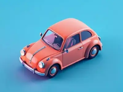 German car 3D model