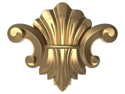  decorative pattern ready for 3D printing 3D model 162