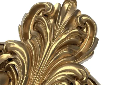 decorative pattern ready for 3D printing 3D model 26