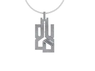 Allah Name Pendant 3D print model