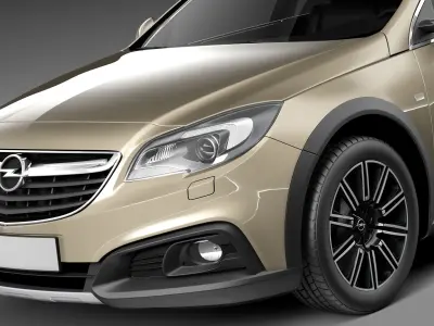 Opel Insignia Country Tourer 2014 3D model