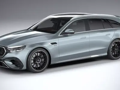 Mercedes-Benz E53 AMG Hybrid Estate 2025 3D model