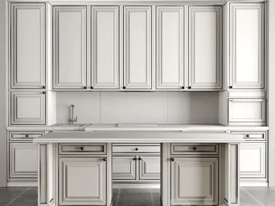 Kitchen cabinet MODERN 3D model