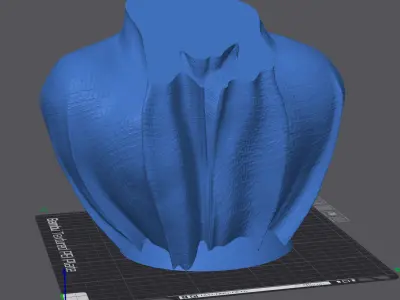 BAT-Dog-Fantasy-Bulldog-Cape 3D Modell Datei 3D print model