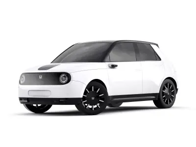 Honda E Low-poly 3D model