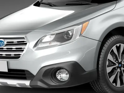 Subaru Outback 2015 3D model