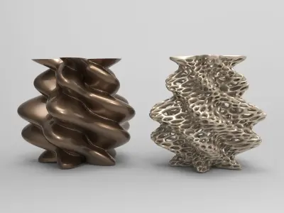 Vase Voronoi 59 3D print model