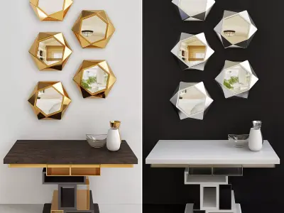 PANDORA Upholstered pouf by Caroti 3D model