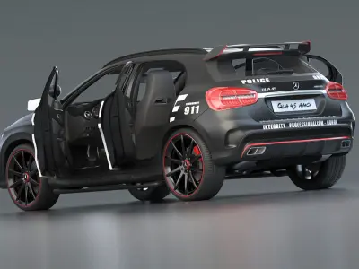 Mercedes Benz Highway Patrol 3D model