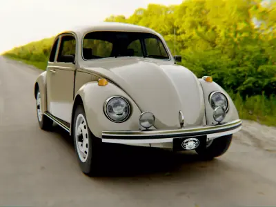 Volkswagen Beetle 198x 3D model
