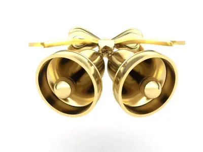 jingle bells pendant 01 3D print model