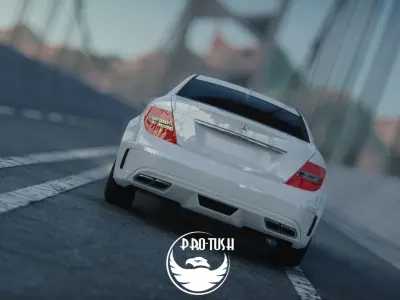 MERCEDES BENZ C63 3D model