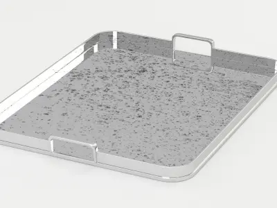 Lupita Rectangular Tray Free 3D model