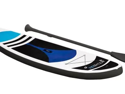 Inflatable Stand Up Paddle Board Pack 3D model