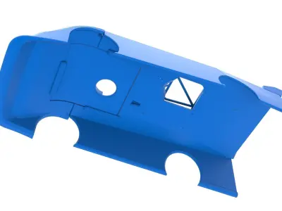 Shell of Super Dirt Late model Version 2 Scale 1 to 25 3D print model