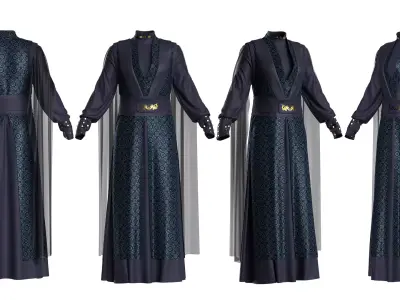 Emperors clothes 3D model