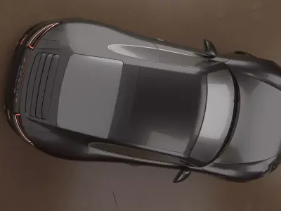 porsche 911 3d model  3D model
