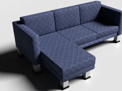 Corner sofa 3D model