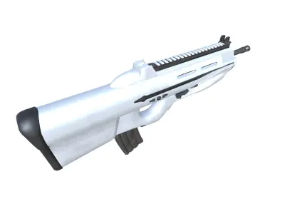 51-F2000-gun model 3d game ready model Low-poly 3D model Low-poly 3D model