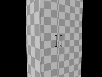 IKEA PAX Cabinet 75x58x201 3D model