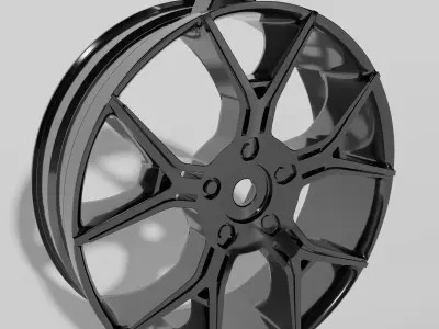 rc car rim 1 3D print model