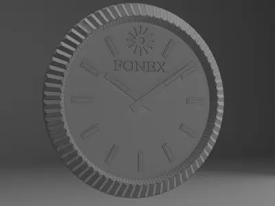 Fonex Classic Wall Clock 3D model
