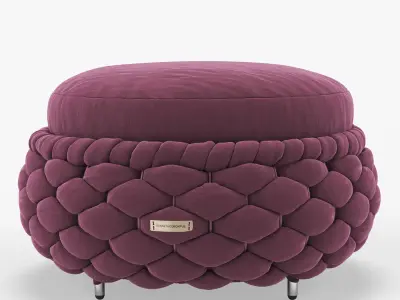 Kenneth Cobonpue Pouf 3D model