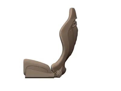 Bucket seat 3D print model