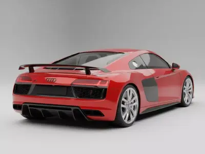 Audi R8 3D model