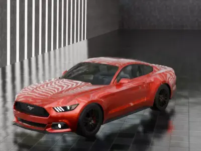 Mustang 3D model