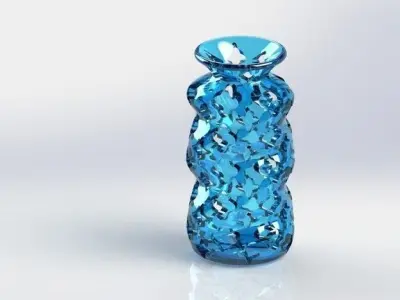 Vase II Free 3D model