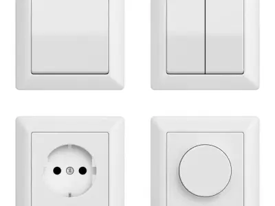 Prises inter elect Free 3D model