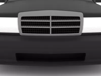 Classic Car Low-poly 3D model