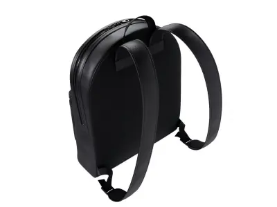 Black Leather Backpack 3D model