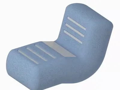 Stylish Air Inflatable Sofa 3D print model
