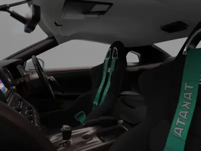 NISSAN GTR 3D print model