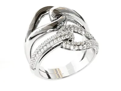 Fancy ring 3D print model order