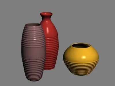 vase 06 3D model buy