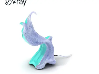 Creative Abstract Lamp Model Pack Low-poly 3D model