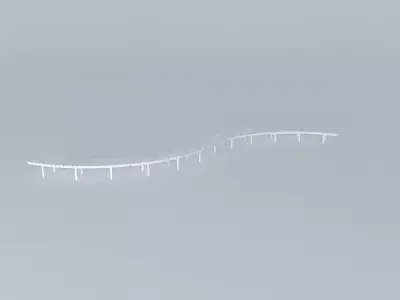 Organic Bank Agapito Serie Dome Free 3D model