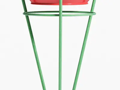 Decorative plant set-21 3D model