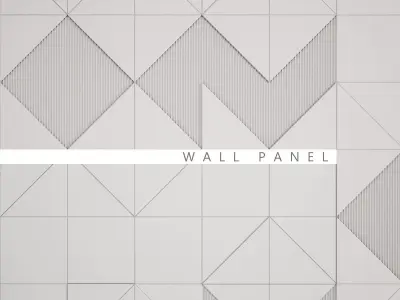 Wall Panel 5 3D model