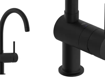 Kitchen sink mixers 3D model